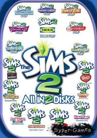 Антология The Sims 2 (2004-2008/RUS/ENG/Repack)